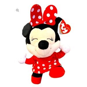 NWT Ty Disney Minnie Mouse baby plush toy doll